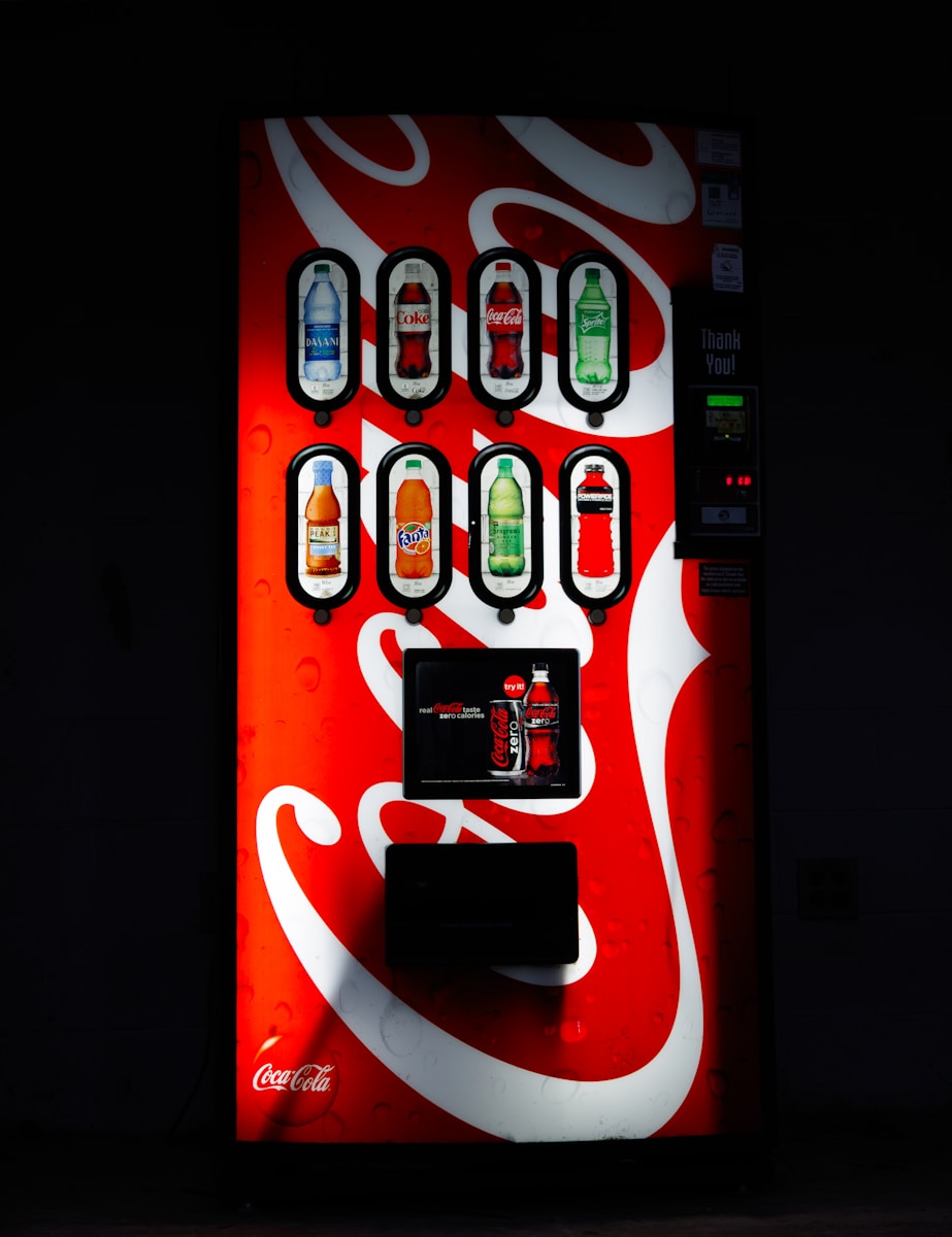een vending machine