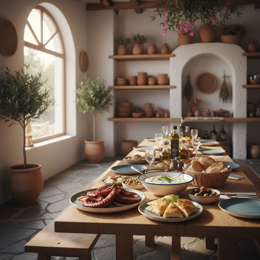 Een culinaire reis naar griekenland